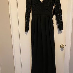 Awaken My Love White Long Sleeve Lace Maxi Dress